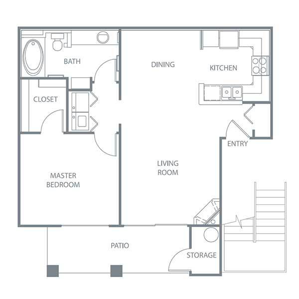 Flagstaff, AZ Apartments | Timberline Place | Floor Plans